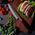 Hamon Acajou – couteau de chef en situation