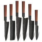 Mizu Noir – set de 6 couteaux